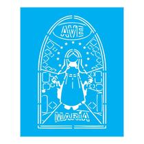 Stencil Tamako Vitral - 20X25Cm - Ref B893