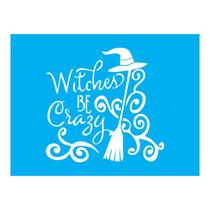 Stencil Tamako Witches Be Cry - 15X20Cm - Ref A2241