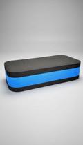 Step Aeróbico EVA 60x28x10cm Preto/Azul Step Aeróbico EVA 60x28x10cm Preto/Azul