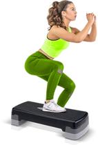 Step Antiderrapante Ajustável Treino Funcional Aeróbico Fit Step Antiderrapante Ajustável Treino Funcional Aeróbico Fit