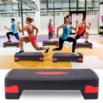 Step Antiderrapante Fitness Altura Regulável Alta Resistente