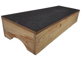 Step de Madeira Aeróbico Ginastica Academia 20cm Sports Mania