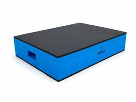 Step em Eva 48x34x10 Cm Azul e Preto Arktus Step em Eva 48x34x10 Cm Azul e Preto Arktus