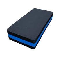 Step Eva Academia Ginastica Aeróbica Fitness 60x28x10cm Azul - MARIA