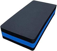 Step Para Academia Fitness 60 X 30 X 10 Ginastica Aeróbico Cor Preto/Azul
