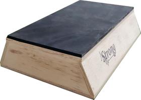 Step Pliométrico De Madeira 60Cmx30Cmx14Cm Revestido Eva