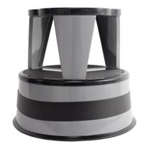 Step Stool Cramer Kik Steel Two Steel Capacidade de 160 kg Cinza