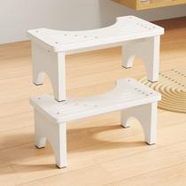 Step Stool Uaniar Bamboo, sanita antiderrapante, apoio para pés de 6,7" Step Stool Uaniar Bamboo, sanita antiderrapante, apoio para pés de 6,7"