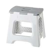 Step Stool Vigar Compact Dobrável, Capacidade de 330 libras, cinza Step Stool Vigar Compact Dobrável, Capacidade de 330 libras, cinza