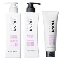 Stephen Knoll Moisture & Control Shamp e Cond 500ml Masc 220g
