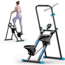 Stepper de Escada Dobrável ZCMHAXJ com 4 Alturas Ajustáveis e 3 Ângulos Stepper de Escada Dobrável ZCMHAXJ com 4 Alturas Ajustáveis e 3 Ângulos
