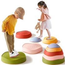 Stepping Stones Tiny Land para crianças, antiderrapante, 5 unidades de 3 a 5 anos