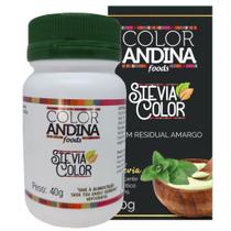 Stevia Adoçante Vegano 40g Color Andina