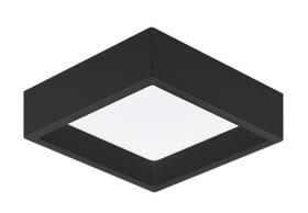 STH20903PTO/30 - PLAFON DEEP PRETO 18W - 19,1cm - 3000k - STELLA