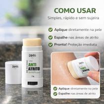 Stick Anti Atrito 15g Anti Assaduras Entre Pernas Proteção Contra Atrito Corrida Academia Caminhada Ciclismo Não Gruda Não Meleca Previne Irritação Stick Anti Atrito 15g Anti Assaduras Entre Pernas Proteção Contra Atrito Corrida Academia Caminhada Ciclismo Não Gruda Não Meleca Previne Irritação