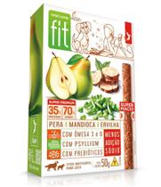 Stick fit pera+mandioca+ervilha 50g - petisco para cães saudável e macio