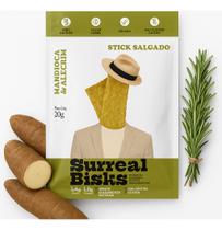 Stick Surreal Bisks Mandioca & Alecrim Kit 3 Unidades