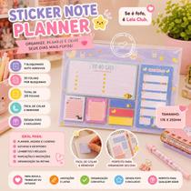 Sticker Note Planner Auto Adesivo 7 Blocos com 210 Modelo: 1