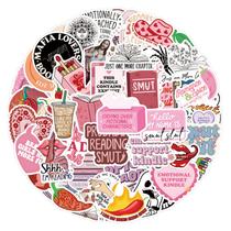 Sticker Smuts Books, vinil impermeável, anime, 55 unidades/lote, 5-7 cm Sticker Smuts Books, vinil impermeável, anime, 55 unidades/lote, 5-7 cm