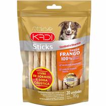 Sticks Kadi Petisco Ossinho para Cães sabor Frango 20 un 70g