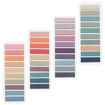 Sticky Index Tabs ELII 800 unidades de marcadores de página PET translúcidos Sticky Index Tabs ELII 800 unidades de marcadores de página PET translúcidos