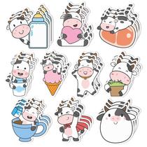 Sticky Notes ChiangPo Cow Shape 30 almofadas de 600 folhas