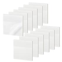 Sticky Notes ENLUOM 600 folhas de 3 x 3 polegadas transparentes (12 blocos)