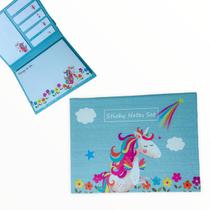 Sticky Notes Set variados notas adesivas estampadas para lembretes Moure Jar