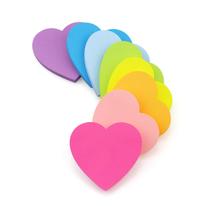 Sticky Notes SIMONA Heart Shape, 8 cores, 75 folhas/bloco, pacote com 8