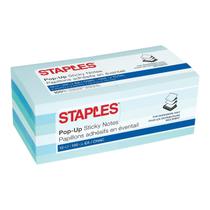 Sticky Notes Staples Stickies Standard 7,6 cm x 7,6 cm Sortidos