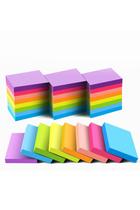 Sticky Notes Vanpad 3,8 x 5 cm, pacote com 24, 75 folhas/bloco, 1800 folhas