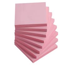 Sticky Notes Vanpad, 8 almofadas, 3 x 3 polegadas, 82 folhas, rosa claro