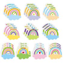 Sticky Notes Xqumoi Teacher Rainbow, pacote de 30 com 600 páginas