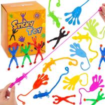 Sticky Toys LoveStown, 48 unidades para crianças, alpinistas, mãos, lagartos Sticky Toys LoveStown, 48 unidades para crianças, alpinistas, mãos, lagartos