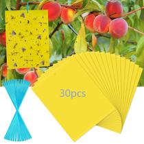 Sticky Trap Dwcom Trap, pacote de 30, 20x15 cm, matador de pragas amarelo