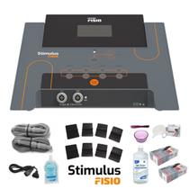 Stimulus Fisio 4 Canais HTM Eletroestimulação para Fisioterapia Reabilitação Aparelho de Correntes