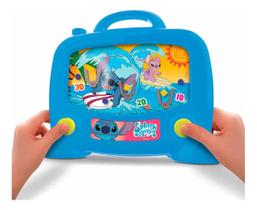 Stitch & Angel Brinquedo Interativo Splash Mania Disney Azul Stitch & Angel Brinquedo Interativo Splash Mania Disney Azul