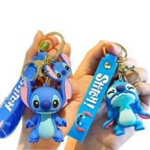 Stitch Chaveiros Kit 2 Personagem Coleção Chave Carro Bolsa Presente