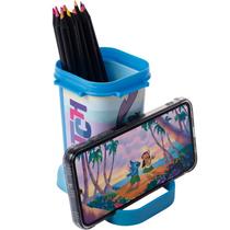 Stitch Organizador Retrátil Porta-Lápis e Suporte Celular Stitch Organizador Retrátil Porta-Lápis e Suporte Celular