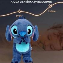 Stitch Pelúcia Que Respira Alivia Ansiedade Com Som C/ Pilha Stitch Pelúcia Que Respira Alivia Ansiedade Com Som C/ Pilha