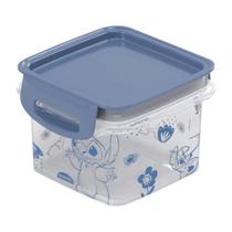 Stitch Pote De Plástico Hermético 380ml Disney Licenciada