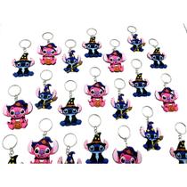 Stitch Wallowen 10un Chaveiro Emborrachado Bruxas Angel Promoção Festa Stitch Wallowen 10un Chaveiro Emborrachado Bruxas Angel Promoção Festa
