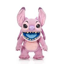 Stitch Wow - Pelúcia Angel Interativa Com Som - Sunny