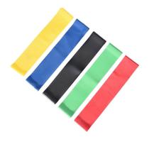 STO457 - Kit Faixa Elastica Band Extensor 5 Niveis Resistance Belt - - Fitness