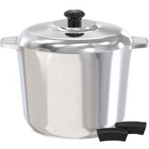 Stock Pot Magnaware 10L de alumínio fundido com tampa leve