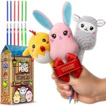 Stocking Stuffers BUNMO Cute Pens, pacote com 3, 6 recargas perfumadas