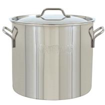 Stockpot Bayou Classic 1420 em aço inoxidável 19L 30cm Stockpot Bayou Classic 1420 em aço inoxidável 19L 30cm