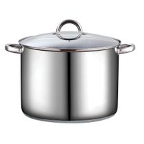 Stockpot Cook N Home de aço inoxidável de 16 litros com tampa