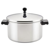 Stockpot Farberware Classic 6L em Aço Inoxidável com Tampa Stockpot Farberware Classic 6L em Aço Inoxidável com Tampa