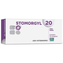 Stomorgyl Boehringer para Cães e Gatos - 20mg com10 Comprimidos Stomorgyl Boehringer para Cães e Gatos - 20mg com10 Comprimidos